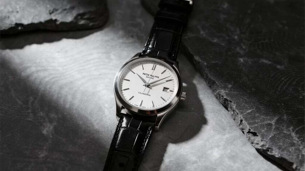 パテックフィリップ 知的なカラトラバホワイトゴールド