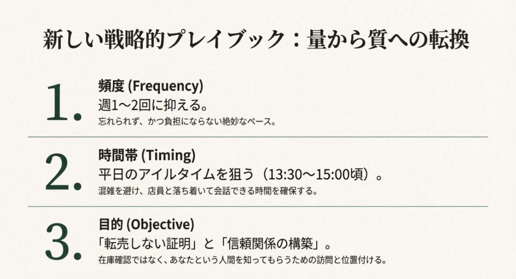 頻度・時間帯・目的を見直す、ロレックスマラソンの新しい戦略的プレイブック