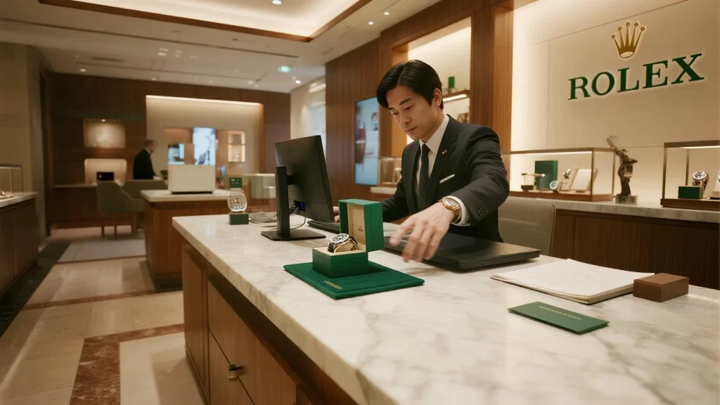 ロレックスの売却がばれる正規店の追跡システム
