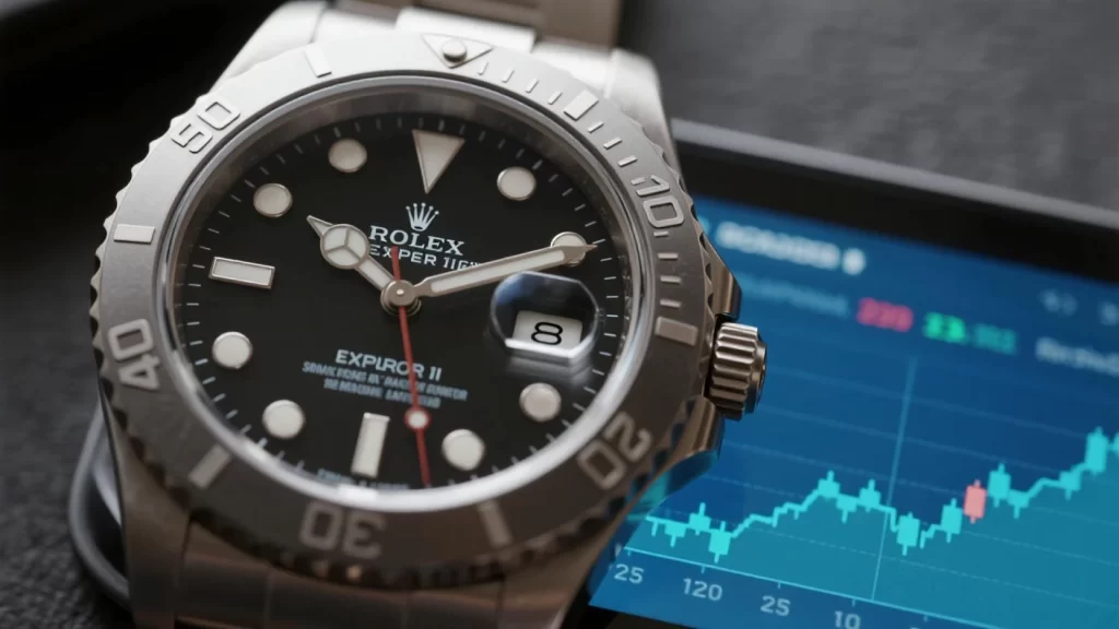 ロレックス エクスプローラーIIの価格推移を分析