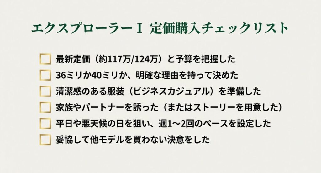 ロレックス正規店へ行く前に確認すべき予算・サイズ・服装などのチェックリスト