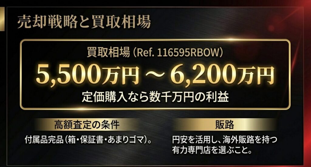 ロレックスレインボーの買取相場目安と高額査定を引き出すための付属品条件および販路の選び方
